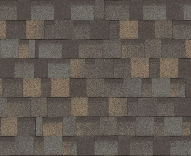 IKO Dynasty Cornerstone Weathered Wood shingle color